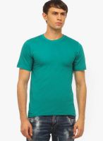 Cation Green Solid Polo T-Shirts