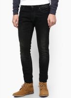 G-Star RAW BLACK SOLID SKINNY FIT JEANS