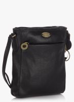 Hidesign Lucia 03 Black Leather Sling Bag
