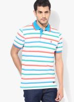 Izod Multicoloured Colored Striped Polo T-Shirts