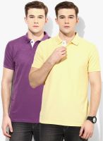 Newport Pack Of 2 Multicoloured Colored Polo T-Shirt