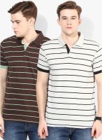 Newport Pack Of 2 Multicoloured Colored Polo T-Shirt