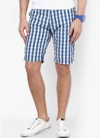Pepe Jeans Blue Checked Short
