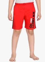 Punkster Red Shorts