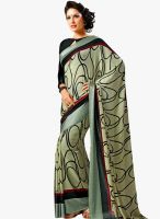 Roop Kashish Green Printed Saree