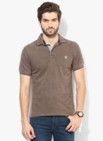 Route 66 Olive Solid Polo T-Shirts