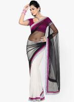 Saree Swarg White Embellished Saree