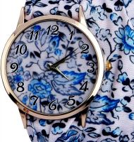 The Zoya Life Z-TZL-FB-BUGY-06 Fabric Belt Analog Watch - For Girls, Women