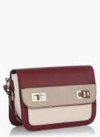 Accessorize Burgundy Satchel Bag