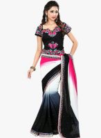 Aesha Multicoloured Embellished Saree