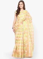 Avishi Silk Blend Multicoloured Saree