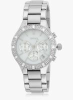 DKNY Dkny Chambers Silver/White Analog Watch