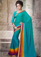 Desi Look Green Printed Saree