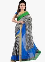 Florence Black Printed Saree