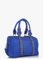 Harpa Blue Pu Handbag