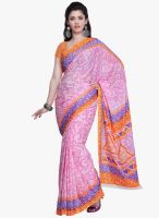 Janasya Janasya Multicoloured Crepe Saree
