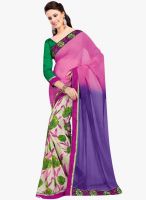 Kalista Fashions Multicoloured Embroidered Saree