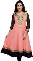 Lifestyle Retail Embellished Women's Anarkali Kurta(Pink)
