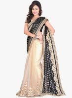 Lookslady Black Embroidered Saree