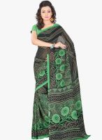 Lookslady Green Printed Saree