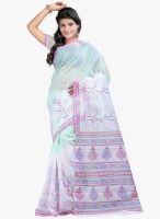 Lookslady Green Printed Saree