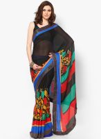 Mrignain Black Sarees