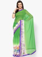 Mrignain Green Sarees