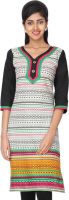 Pavechas Casual Printed Women's Kurti(Multicolor)