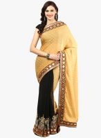 RCPC Beige Embellished Georgette Saree