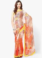 RCPC Georgette Multicoloured Printed Saree