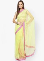 RCPC Green Printed Net Saree
