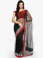 RCPC Net Black Saree