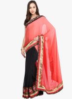 RCPC Red Embellished Georgette Saree