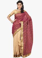 Saree Swarg Beige Sarees