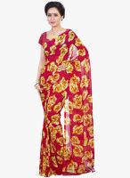 Shonaya Magenta Printed Saree