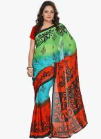 Silk Bazar Multicoloured Printed Saree