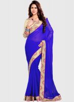 Sourbh Sarees Royal Blue Designer Party Wear Saree
