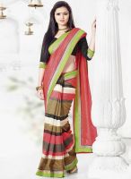 Touch Trends Multicoloured Printed Saree