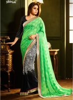 Vaishali Green Printed Saree