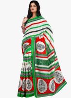 Varanga Multicoloured Printed Saree