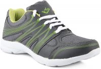 Airglobe Walking Shoes(Grey, Green)