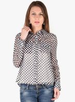 Anasazi Black Printed Shirt