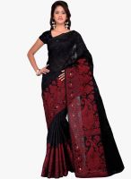 Apple Creation BLACK PRINTED SAREE