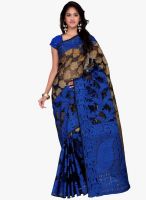 Apple Creation BLUE PRINTED SAREE