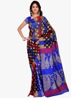 Apple Creation MULTICOLOURED PRINTED SAREE