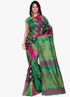Apple Creation MULTICOLOURED PRINTED SAREE