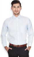 Arihant Men's Self Design Formal Blue Shirt
