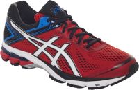 Asics GT-1000 4 Running Shoes(Red, White, Black)