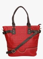 Bagkok Maroon Polyurethane (Pu) Tote