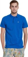 Breakbounce Solid Men's Polo Neck Blue T-Shirt